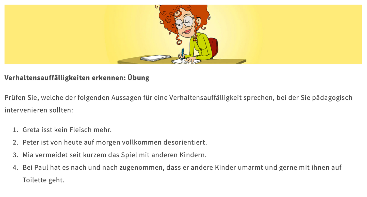 Umgang mit verhaltensauffälligen Kindern in Kitas und Familienzentren