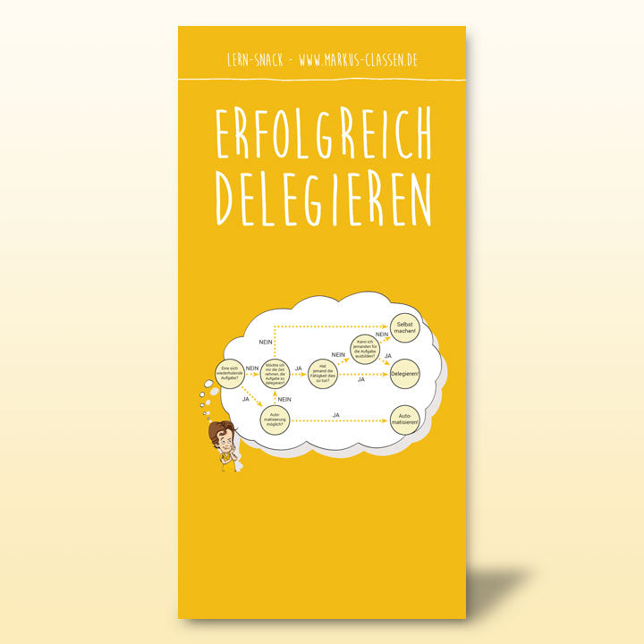 Lern-Snack - Wie ich erfolgreich delegiere!