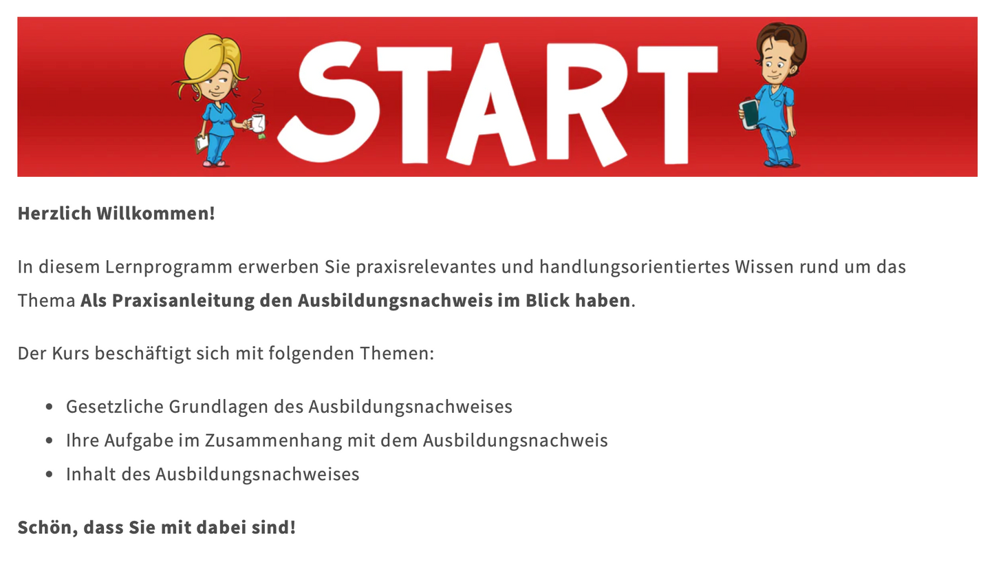 Fit bleiben als Praxisanleitung (24 UE) - Beschäftige dich mit Konfliktbearbeitung, Praxisaufgaben und dem Ausbildungsnachweis