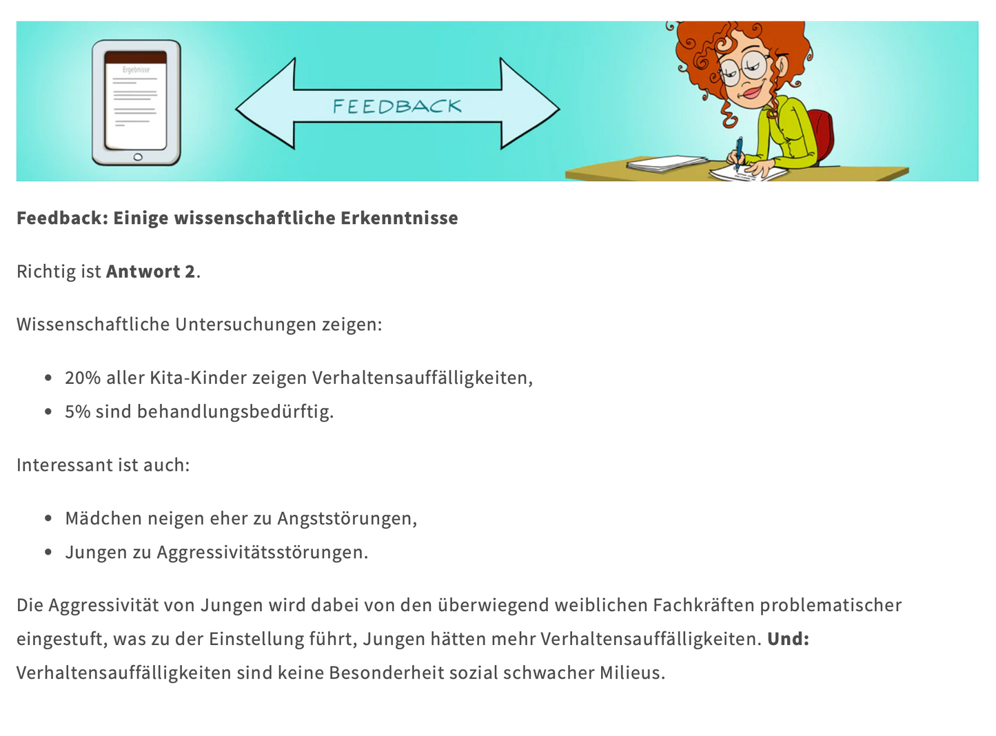 Umgang mit verhaltensauffälligen Kindern in Kitas und Familienzentren