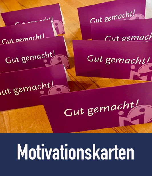 Motivationskarte "Gut gemacht!"