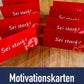 Motivationskarte "Sei stark!"