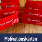 Motivationskarte "Sei stark!"