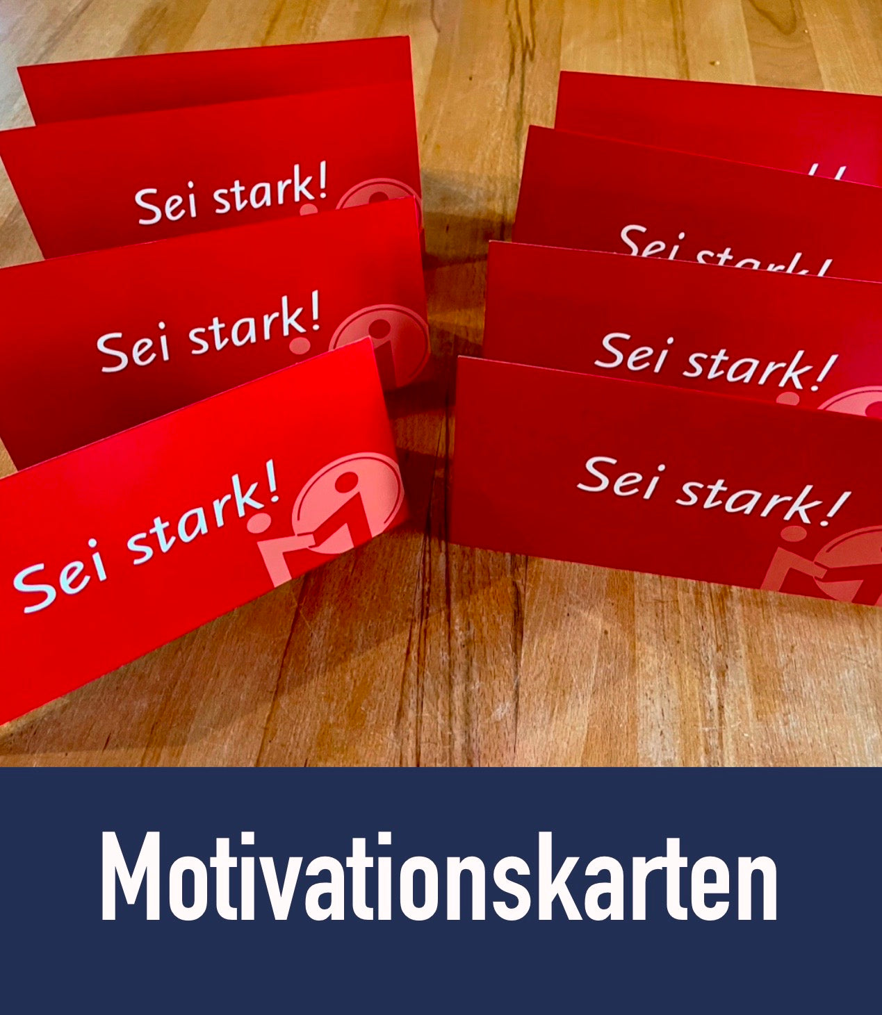 Motivationskarte "Sei stark!"