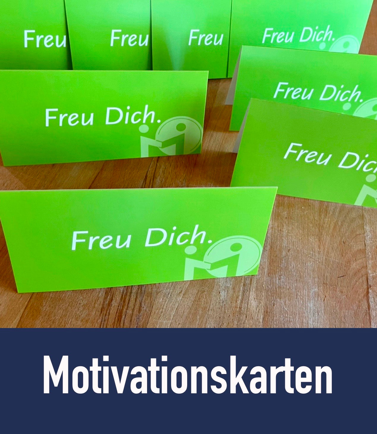 Motivationskarte "Freu Dich!"
